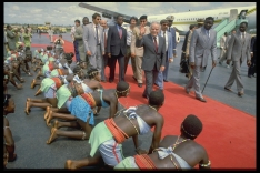 P.M. Yitzhak Shamir's Visit to Togo